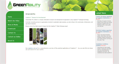 Desktop Screenshot of greenability.com.au